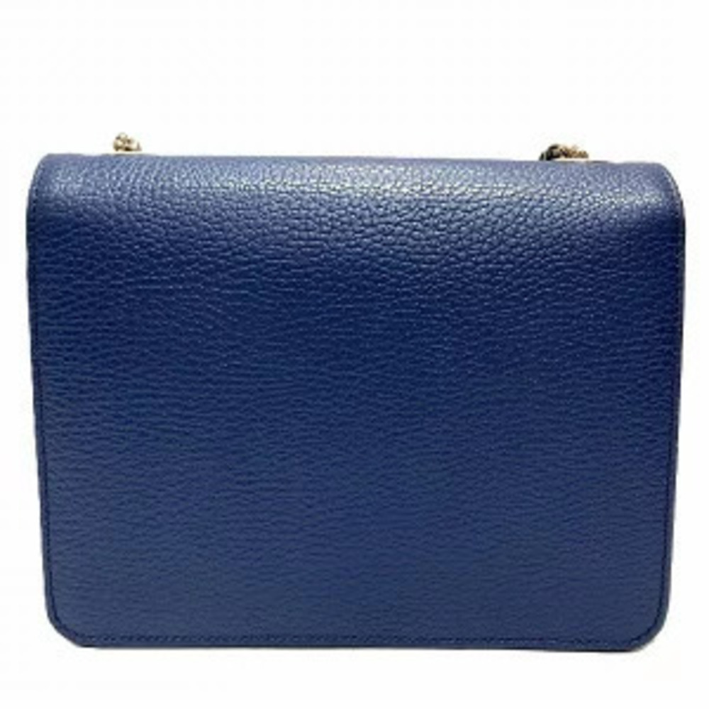 Gucci Chain G Bag Shoulder Interlocking Black